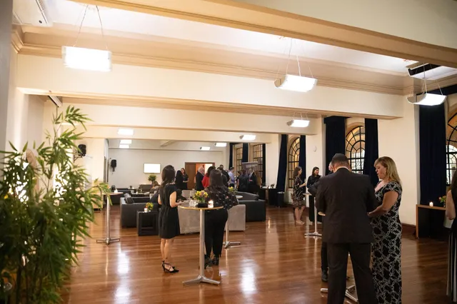 Coquetel na Sala Carlos Gomes