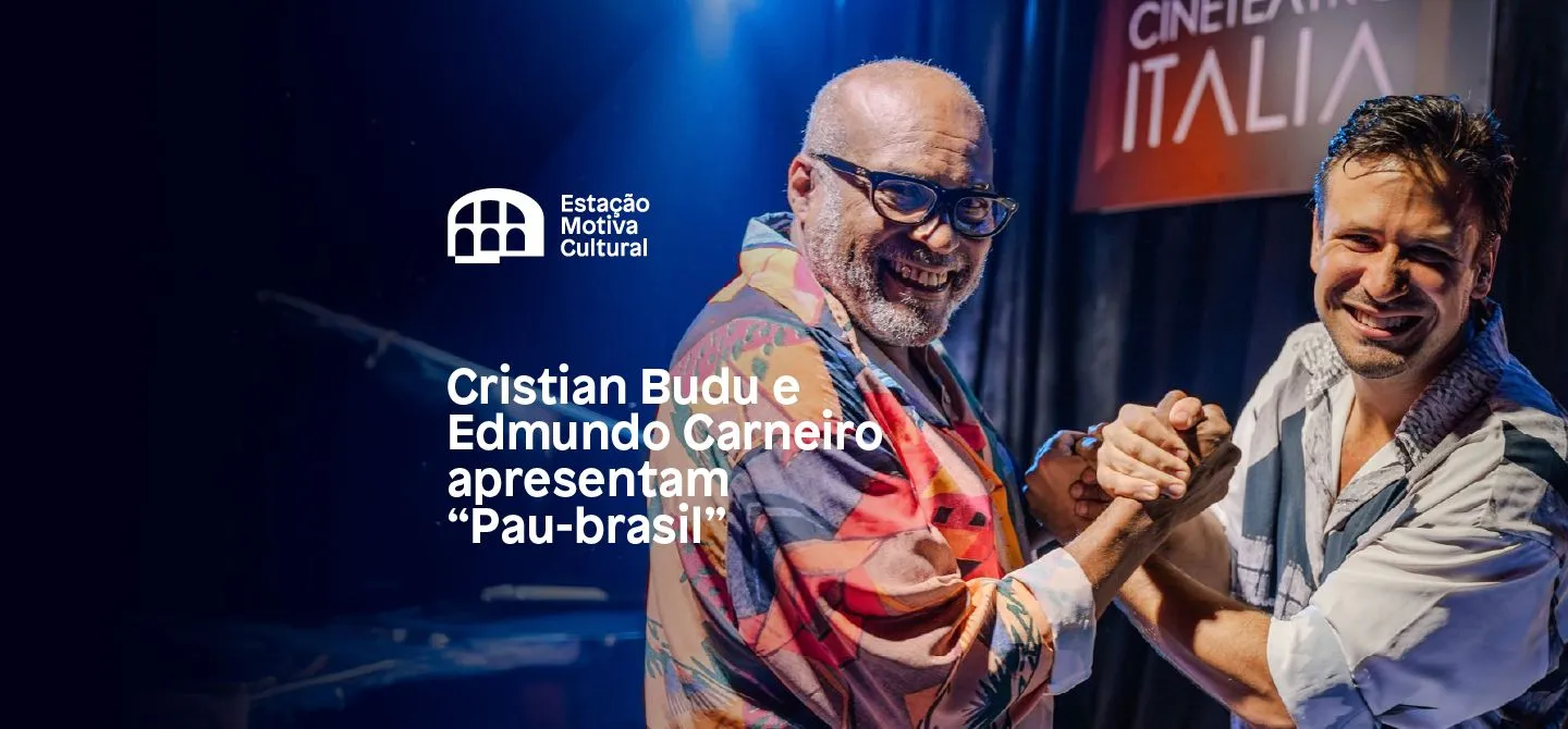 A imagem mostra Cristian Budu e Edmundo Carneiro apertando as mãos.
