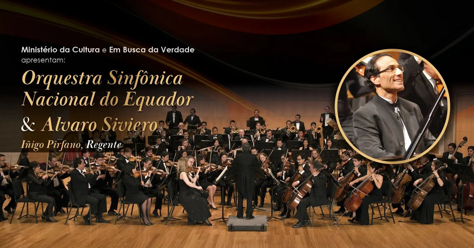 Colagem colorida remetendo a instrumentos musicais e Hitchcock